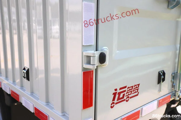 JAC Yunduoduo N3 Deluxe 140hp 4X2(6 wheels) 3.8m single-row van light truck Body (3) | 86Trucks