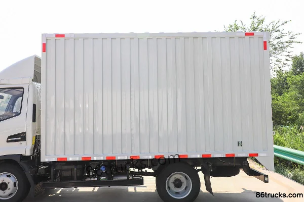 JAC Yunduoduo N3 Deluxe 140hp 4X2(6 wheels) 3.8m single-row van light truck Body (1) | 86Trucks