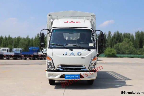 JAC Kangling J3 127hp 4X2(6 wheels) 3.7m single-row cage cargo light truck (China VI) Exterior (2) | 86Trucks
