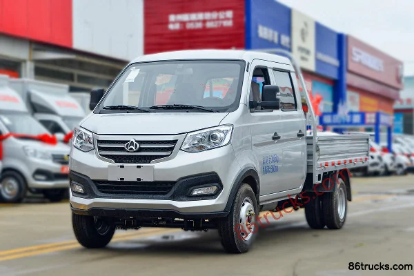 Changan Kuayue King X3 Luxury Edition 1.6L 122 hp 4X2(6 wheels) gasoline 2.55m double-row flatbed mini truck (China VI) Exterior (3) | 86Tru