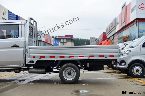 Changan Kuayue King X3 Luxury Edition 1.6L 122 hp 4X2(6 wheels) gasoline 2.55m double-row flatbed mini truck (China VI) Body (2) | 86Trucks