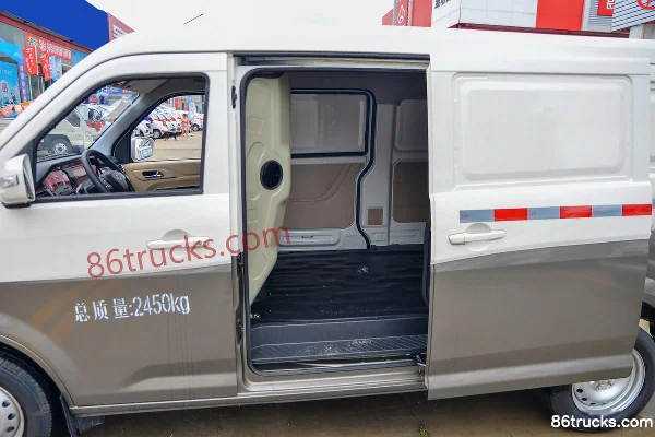 Changan Kuayue Kuayue Star V5 Comfort 122hp 1.6L Gasoline 2-Seat Panel Van Cargo Box (1) | 86Trucks
