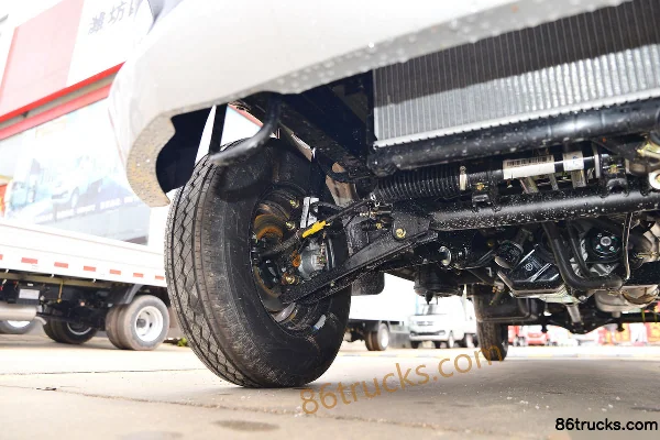 Changan Kuayue Wang X1 Standard Edition 1.3L Gasoline 91 hp 4X2(6 wheels) 2.2m Double Row Flatbed Truck (China VI) Chassis (2) | 86Trucks