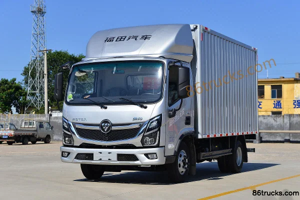 Foton Aoling Supu PRO 160 ch 4X2(6 roues) 4,14 m fourgon à cabine simple Extérieur (3) | 86Trucks