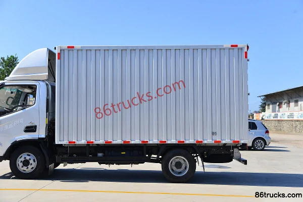 Foton Aoling Supu PRO 160 ch 4X2(6 roues) 4,14 m fourgon à cabine simple Carrosserie (2) | 86Trucks