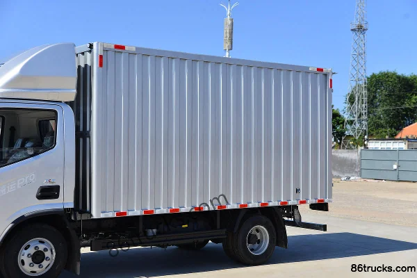 Foton Aoling Supu PRO 160 ch 4X2(6 roues) 4,14 m fourgon à cabine simple Carrosserie (1) | 86Trucks