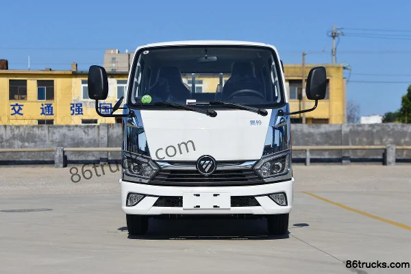 Foton Aoling M Card 132 ch 4X2(6 roues) camion plateau double cabine 3,19 m (frein pneumatique) Extérieur (2) | 86Trucks