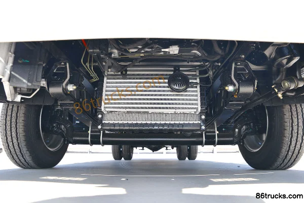 Foton Ollin M Card 122hp 4X2(6 wheels) 3.94m Semi Row Flatbed Mini Truck Chassis (1) | 86Trucks