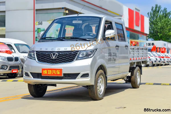 Chenggong Zebra version confort 1,5L 116 ch 4X2(6 roues) essence 2,16 m cabine double camionnette à ridelles (China VI) Extérieur (3) | 86Tr