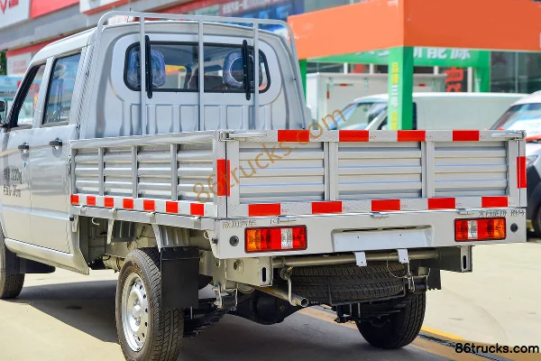 Chenggong Zebra version confort 1,5L 116 ch 4X2(6 roues) essence 2,16 m cabine double camionnette à ridelles (China VI) Carrosserie (3) | 86