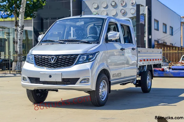 Chenggong Zebra Comfort 1.5L 116hp 4X2(6 wheels) Gasoline 2.555m Double Row Flatbed Mini Truck (China VI) (Low Side) Exterior (3) | 86Trucks