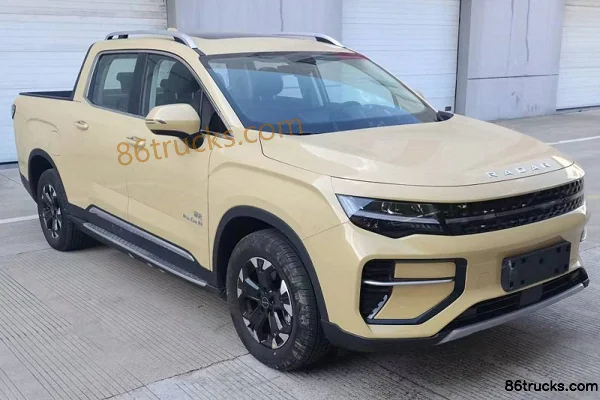 Radar Auto RD6 Industry Edition A 2WD double row pure electric pickup 63kWh Exterior