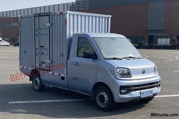 Foton Xiangling Q integrated comfort 1.3L 91 hp 4X2(6 wheels) gasoline 2.73m single-row box van mini truck Exterior (2) | 86Trucks