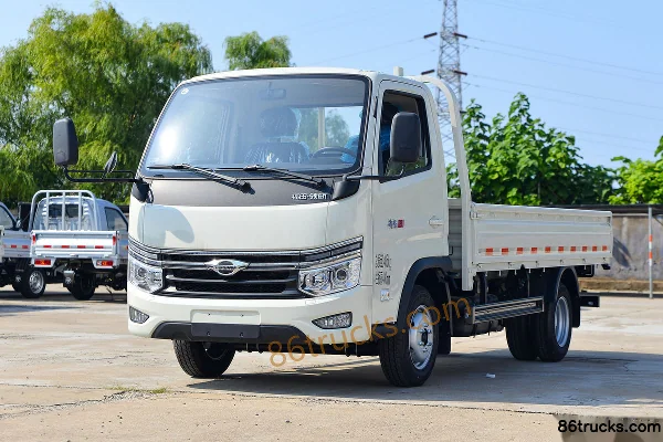 Foton Times Pilot S1 2.0L 144hp 4X2(6 wheels) Gasoline 3.7m Single Row Flatbed Light Truck (China VI) Exterior (3) | 86Trucks