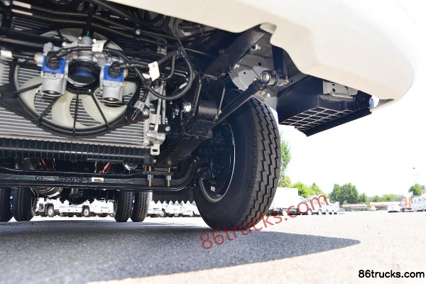 JAC Chuangfu Star H1 Classic Underground Version 132 hp 4X2(6 wheels) 3.7m Single Row Flatbed Light Truck (China VI) Chassis (3) | 86Trucks