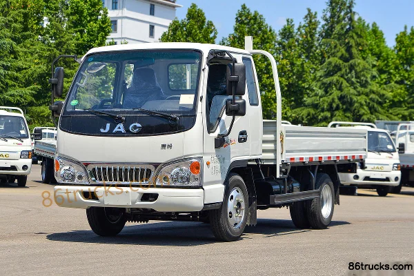 JAC Kangling 26 narrow cab 73 hp 4X2(6 wheels) 3m semi-row flatbed light truck Exterior (3) | 86Trucks