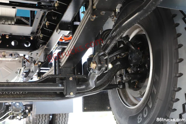 SANY Truck Jiangshan toit haut 6X4(10 roues) tracteur routier électrique pur Châssis (3) | 86Trucks