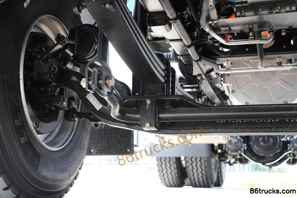 SANY Truck Jiangshan toit haut 6X4(10 roues) tracteur routier électrique pur Châssis (2) | 86Trucks