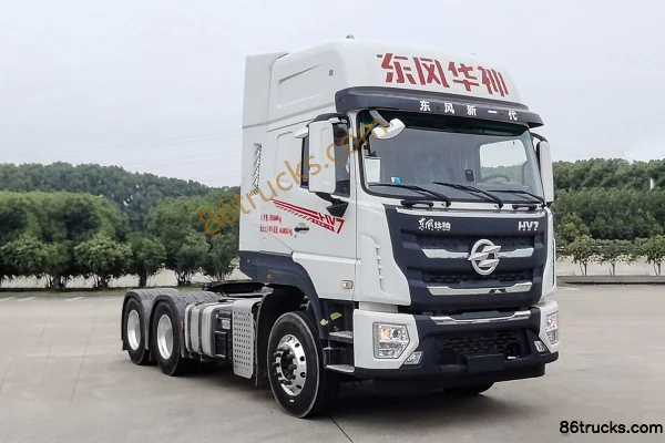 Dongfeng HV5 Standard Load Gold Edition 460hp 6X4(10 wheels) Tractor Truck (China VI)(Ratio 4.11) Exterior