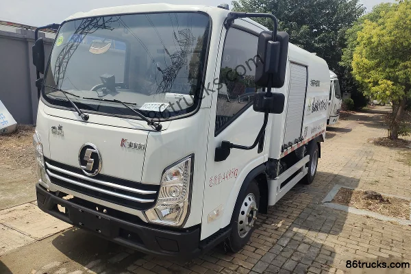 SHACMAN Light Truck Delong Z1 115 hp 4X2(6 wheels) road maintenance truck (Jinbiao brand) Exterior (2) | 86Trucks