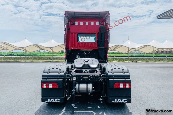 JAC GallopA5WⅢ heavy truck standard load version 460hp 6X4(10 roues) dangerous goods tractor Extérieur (2) | 86Trucks