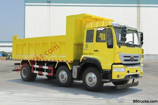 Sinotruk Steyr M5G Medium Truck 206 hp 6X2(8 wheels) 5.2m Dump Truck Exterior