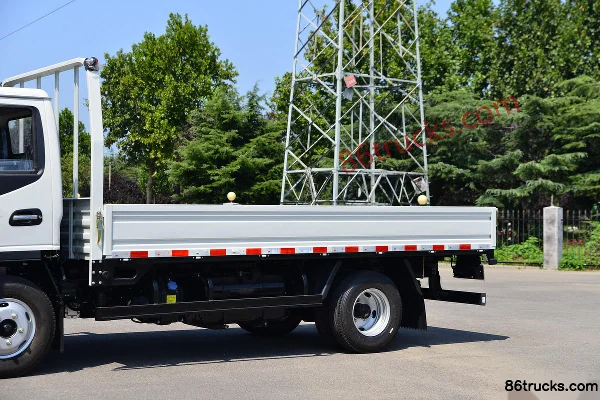 JAC Kangling H5 120hp 4X2(6 wheels) 4.18m single-row flatbed light truck (China VI) Body (1) | 86Trucks