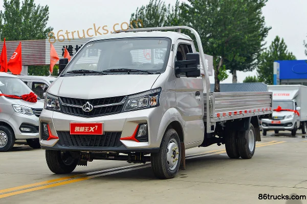 Changan Kuayue Wang X7 2.0L 144 ch 4X2(6 roues) essence 3,7 m plateau simple cabine petit camion Extérieur (3) | 86Trucks
