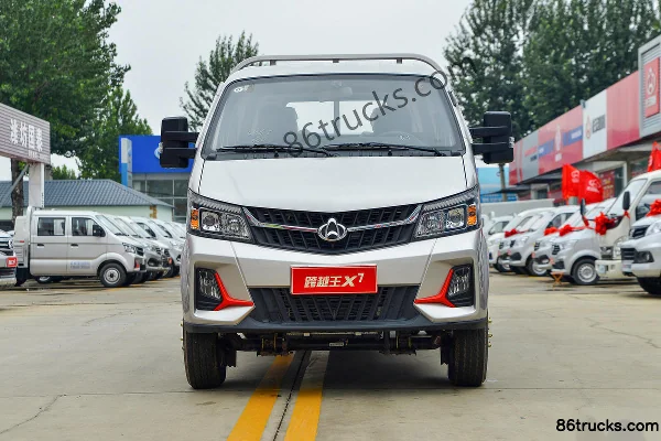 Changan Kuayue Wang X7 2.0L 144 ch 4X2(6 roues) essence 3,7 m plateau simple cabine petit camion Extérieur (2) | 86Trucks