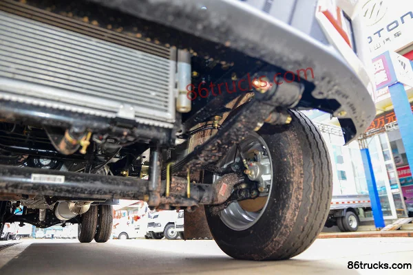 Changan Kuayue Wang X7 2.0L 144 ch 4X2(6 roues) essence 3,7 m plateau simple cabine petit camion Châssis (3) | 86Trucks