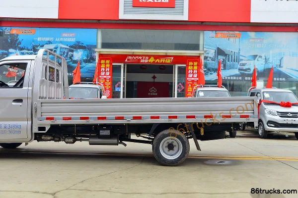 Changan Kuayue Wang X7 2.0L 144 ch 4X2(6 roues) essence 3,7 m plateau simple cabine petit camion Carrosserie (2) | 86Trucks