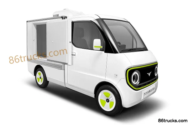 Dali Niumowang D01 Standard 0.9T 1.54m Single Row Pure Electric Refrigerated Truck 9.98kWh 4X2(6 wheels) Cab (3) | 86Trucks