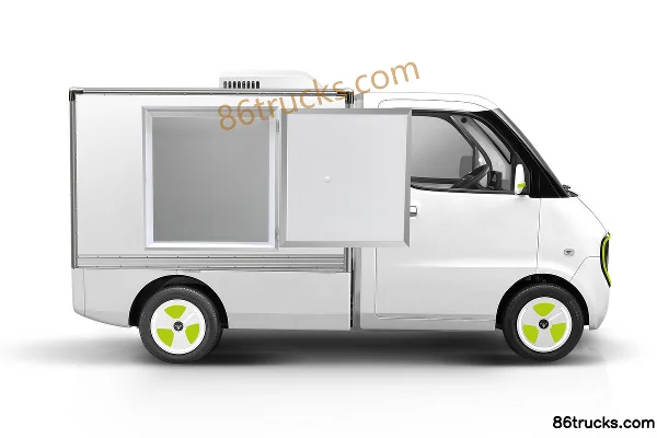 Dali Niumowang D01 Standard 0.9T 1.54m Single Row Pure Electric Refrigerated Truck 9.98kWh 4X2(6 wheels) Cab (2) | 86Trucks