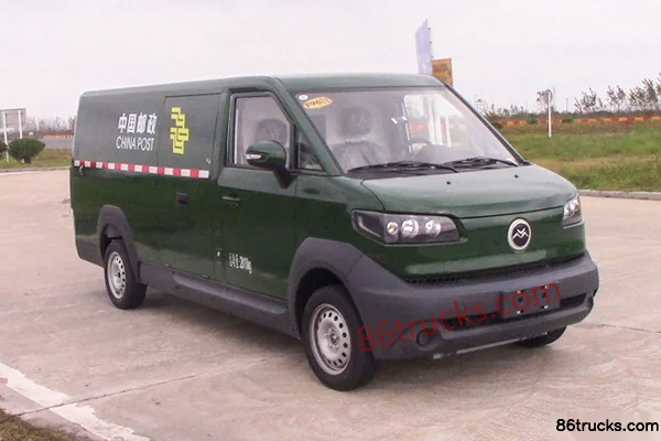 New Gonow Aoteng Pro Standard 2.8T 2-Seat 5.428m Electric Postal Van 41.93kWh Exterior