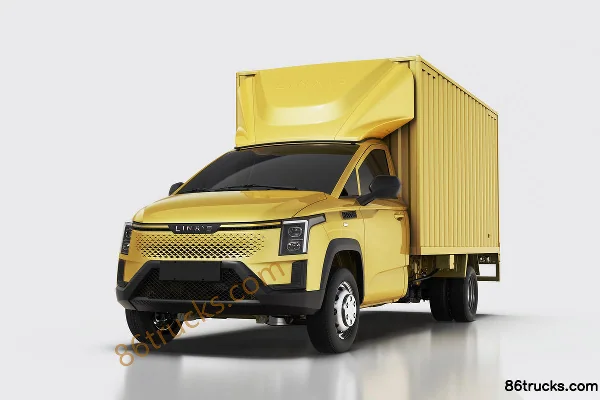 Lingshi Automobile Golden Card Pioneer 3,5T fourgon léger cabine simple 3,53 m hybride rechargeable à autonomie étendue (simple couche) 13,2