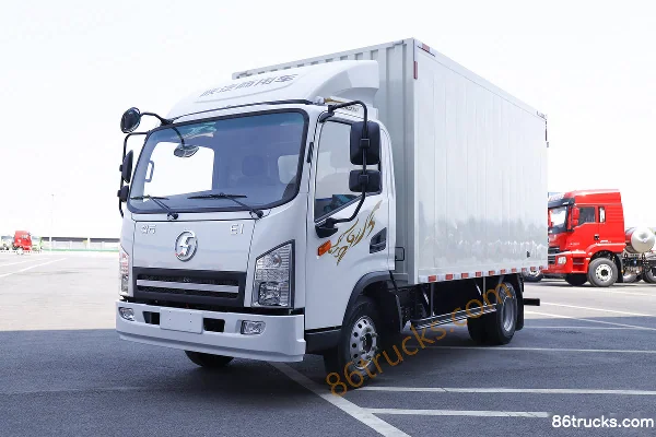 SHACMAN Commercial Vehicle Zhiyun E1 4.5T 4.2m Single Row Pure Electric Van Light Truck 86.55kWh 4X2(6 wheels) Exterior (3) | 86Trucks