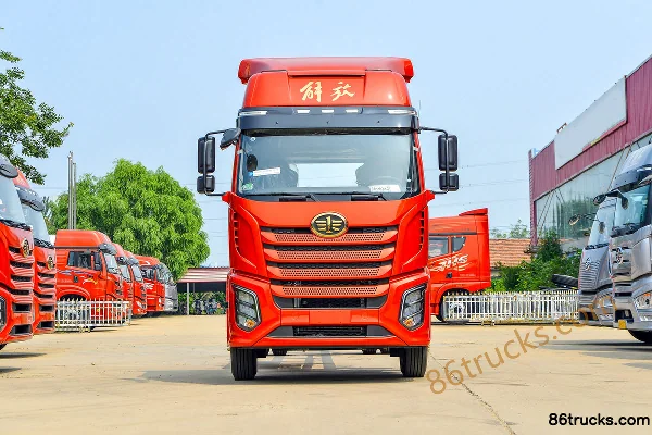 FAW Jiefang J6G Leading Edition 320 hp 4X2(6 wheels) 9.7m wing-opening van cargo truck Exterior (2) | 86Trucks