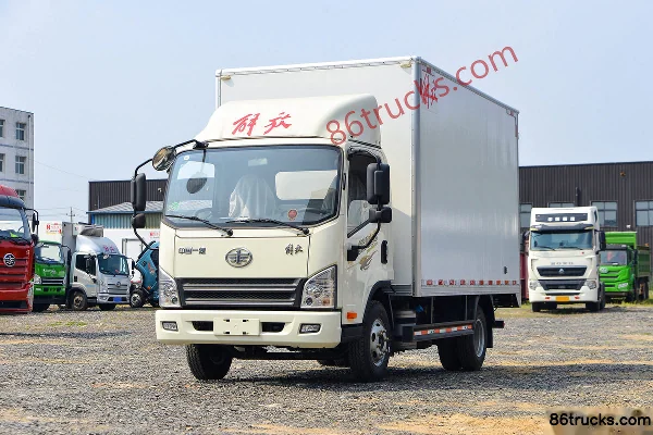 FAW Jiefang Hu VN Lucky Tiger 130hp 4X2(6 wheels) 4.16m Single Row Box Light Truck Exterior (3) | 86Trucks
