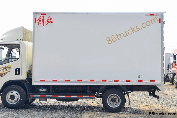 FAW Jiefang Hu VN Lucky Tiger 130hp 4X2(6 wheels) 4.16m Single Row Box Light Truck Body (2) | 86Trucks