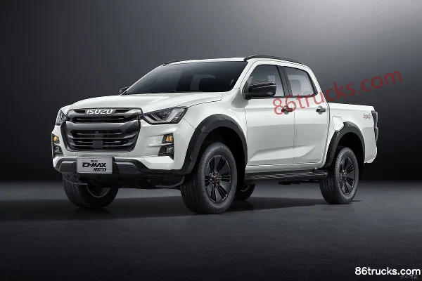 Jiangxi Isuzu D-MAX V-CROSS 2023 Yue Ling 1.9T Diesel 177hp 4WD Automatic Double Row Pickup Exterior (3) | 86Trucks