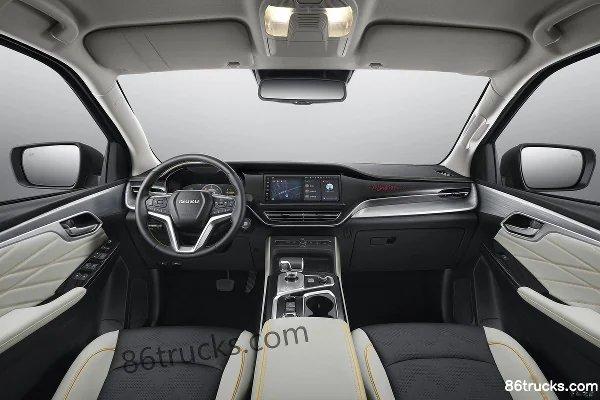 Jiangxi Isuzu D-MAX V-CROSS 2023 Yin Ling 1.9T Diesel 177hp 4WD Automatic Double Row Pickup Chassis (2) | 86Trucks