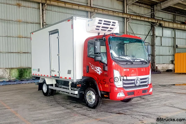 Sinotruk V2 4,5T 4,08 m camion frigorifique 100% électrique 98 kWh 4X2(6 roues) Extérieur
