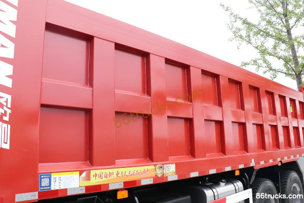 Foton Auman Kunlun Reinforced 530 hp 8X4(12 wheels) 8.6m LNG Dump Truck Body (2) | 86Trucks
