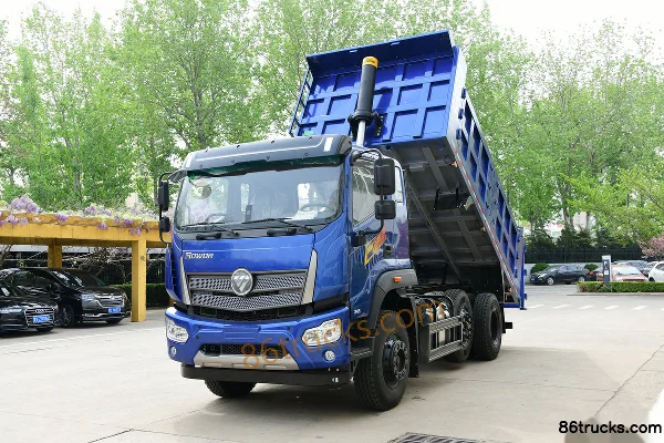 Foton Jingangpao 245 hp 6X2(8 wheels) 4.05m dump truck (suspension axle) Chassis (3) | 86Trucks