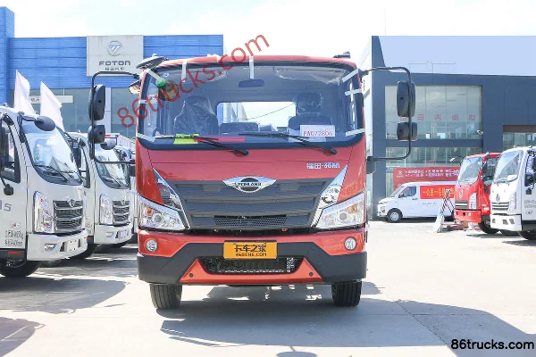 Foton Times Pilot ES5 170 hp 4X2(6 wheels) 5.8m half-row flatbed cargo truck (China VI) Exterior (2) | 86Trucks
