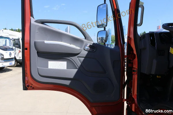 Foton Times Pilot ES5 170 hp 4X2(6 wheels) 5.8m half-row flatbed cargo truck (China VI) Cab (2) | 86Trucks