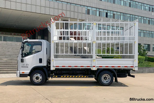 Kama Kaijie EV 4.5T 4.16m single-row pure electric cage van light truck 81.144kWh 4X2(6 roues) Extérieur (2) | 86Trucks