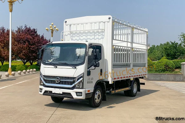 Kama Kaijie EV 4.5T 4.16m Single Row Pure Electric Cargo Cage Light Truck 81.144kWh 4X2(6 wheels) Exterior