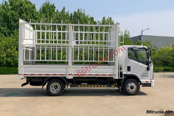 Kama Kaijie EV 4.5T 4.16m single-row pure electric cage van light truck 81.144kWh 4X2(6 roues) Extérieur (3) | 86Trucks