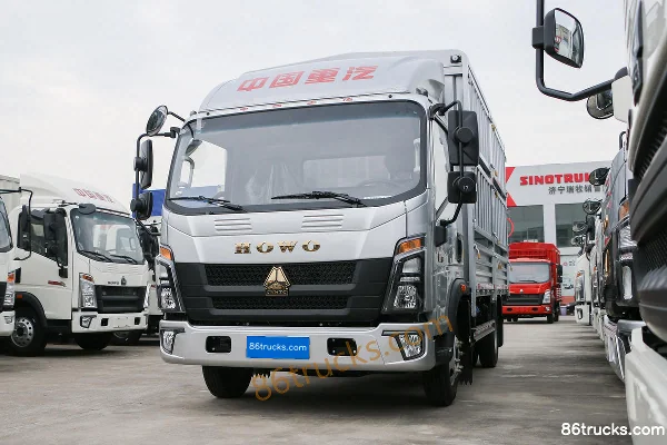 Sinotruk HOWO Hanjiang 160 hp 4X2(6 wheels) 4.15 m single-row stake truck (China VI) (WLY 6-speed) Exterior (3) | 86Trucks